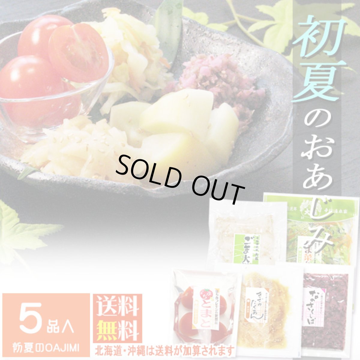 画像1: 【母の日父の日予約】初夏のOAJIMI (1)