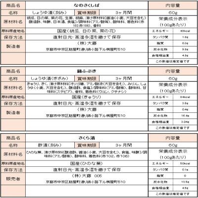 画像2: 早春のおあじみ ◎お試しセット