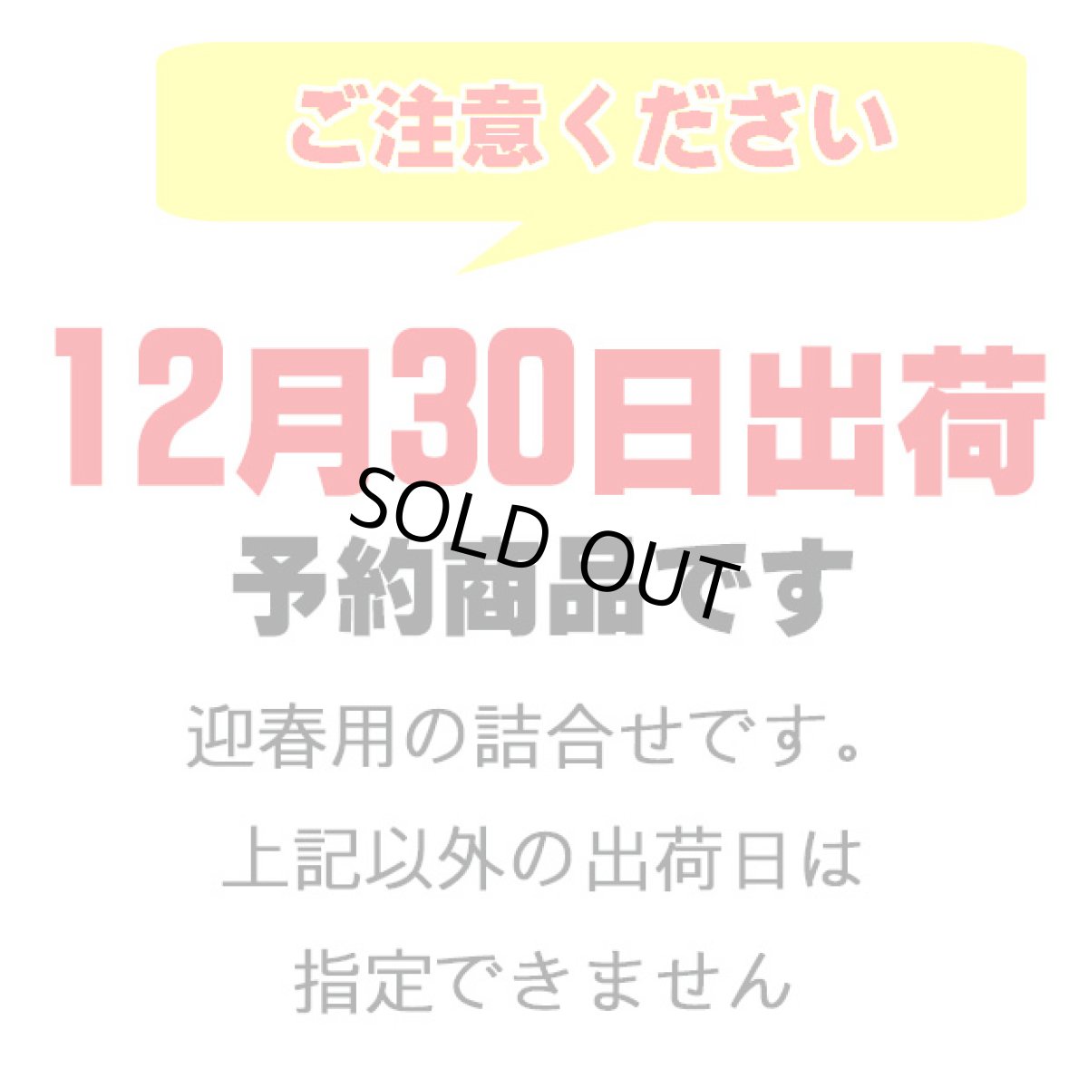 画像2: 【12月30日出荷】初茜　迎春用詰合せ (2)